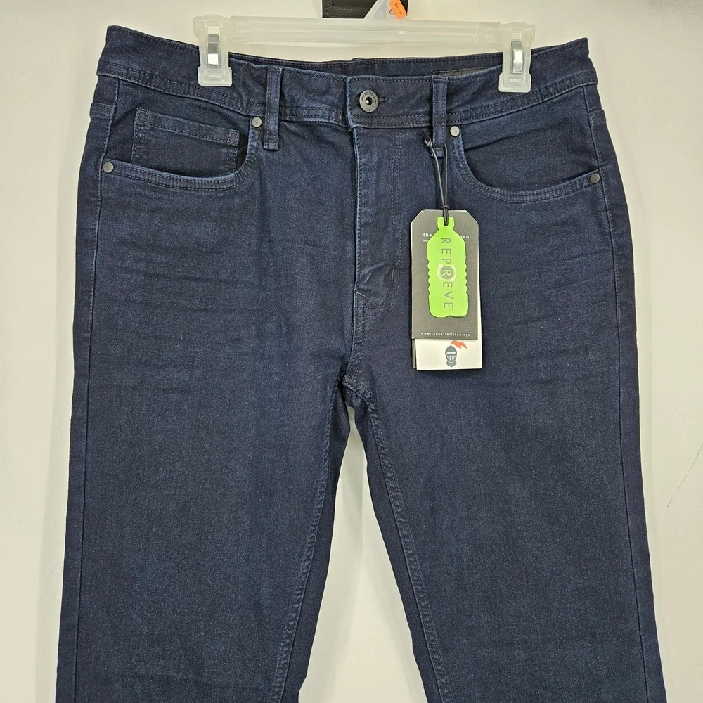 The‎ Perfect Jean NYC Jeans Mens 33x36 Submarine Blue Skinny Fit Pants Stretch